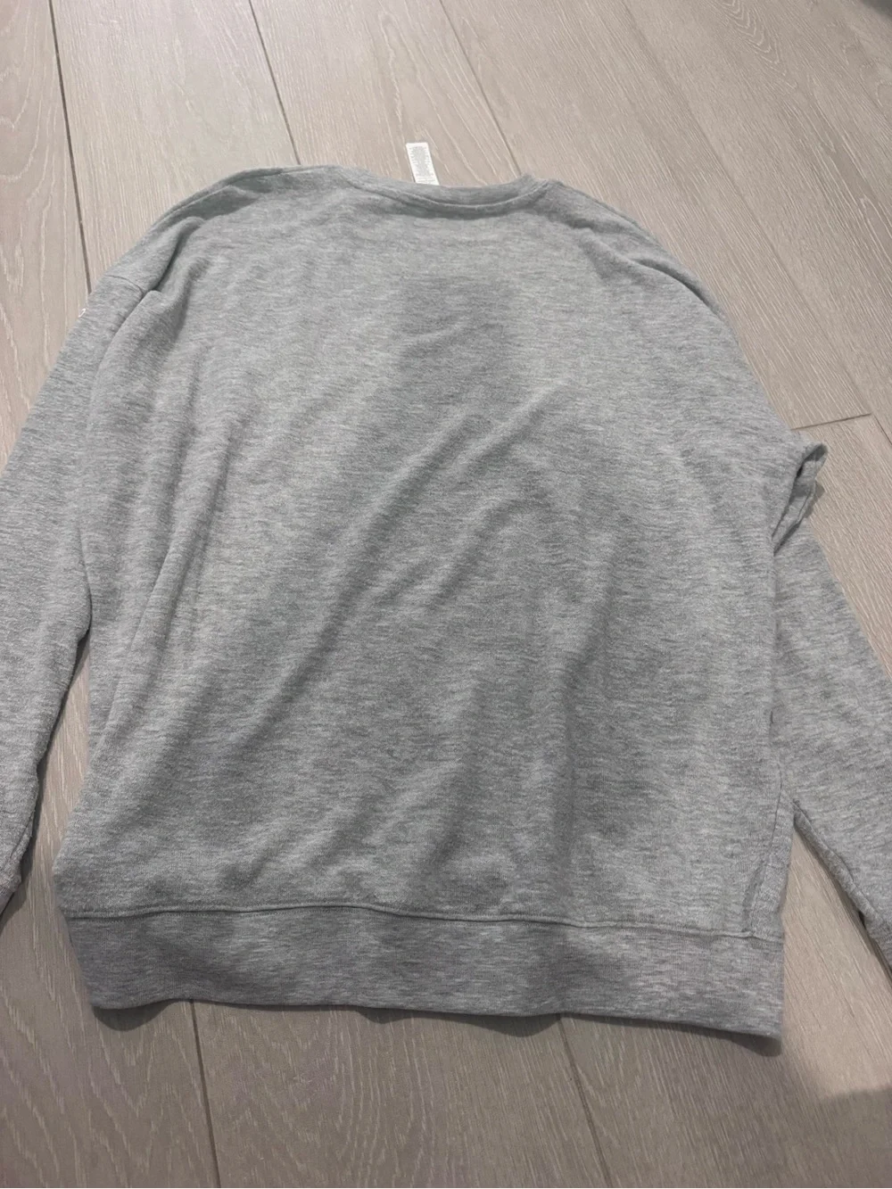 ALO Yoga Athletic Heather Grey Soho Pullover